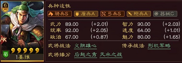 三国志战略版姜维最强阵容